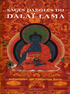 cover image of Sages paroles du dalaï-lama